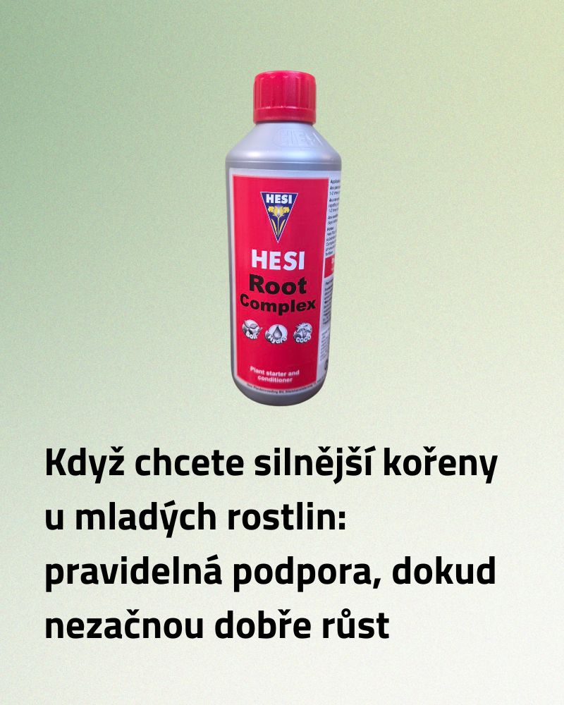 Hesi Root Complex pro zdravé kořeny- červený